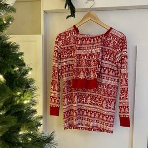 Little Sleepies Red and White Pajama Set